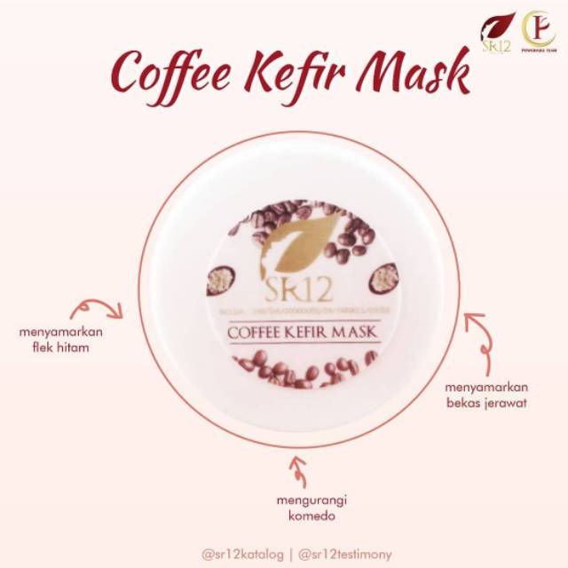 KEFIR MASK HERBAL SR12/KOPI KEFIR/SUSU KEFIR/SUSU KAMBING ETAWA KEFIR/ MASKER SUSU KAMBING ETAWA