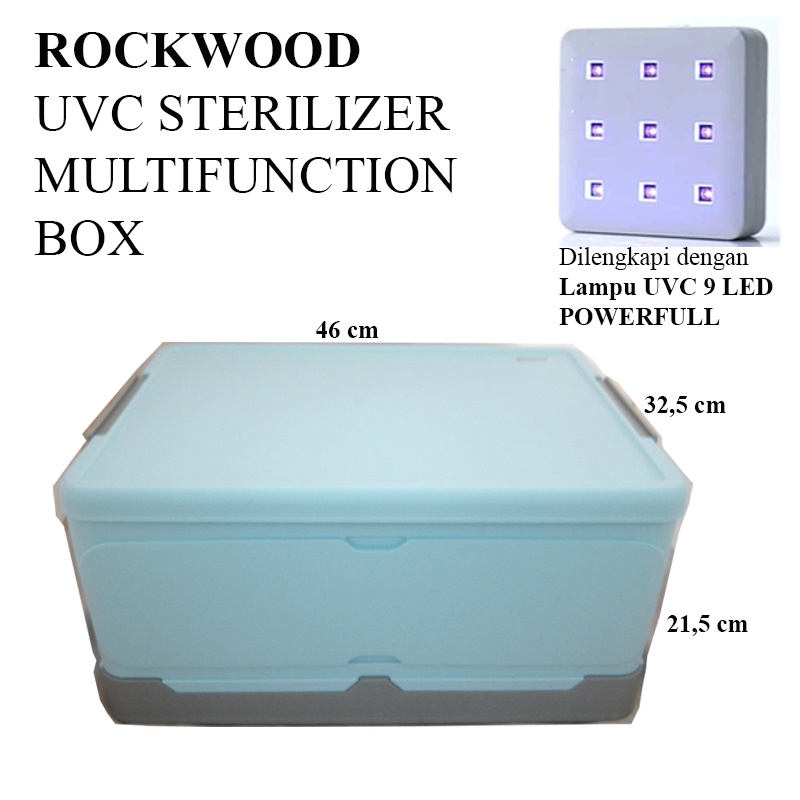 Kotak Sterilisasi UV dengan UVC LED Sterilizer Rockwood