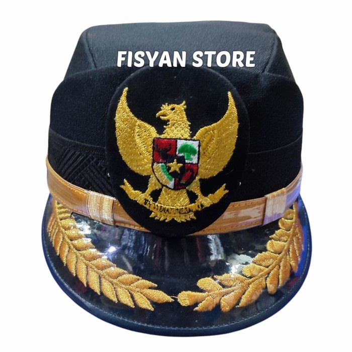 Topi Pet Camat Wanita | Topi Pet PDU Camat Wanita Padi Kapas