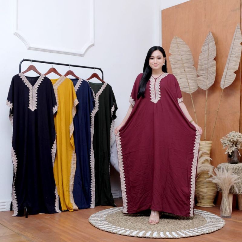 READY SUPER JUMBO DASTER ARAB JUMBO LD 145CM PB 140CM RAYON SUPER BISA BUSUI