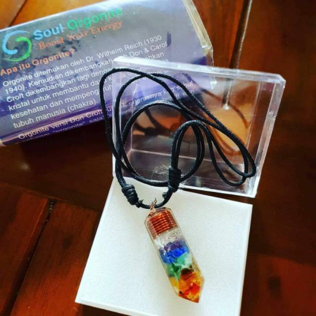 Pendulum Orgonite Kalung Kesehatan