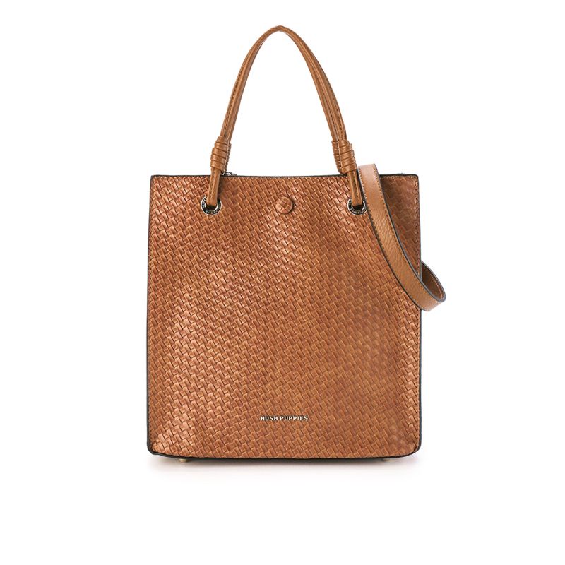 Hush Puppies Tas Wanita Cornetto Top Handle L Camel