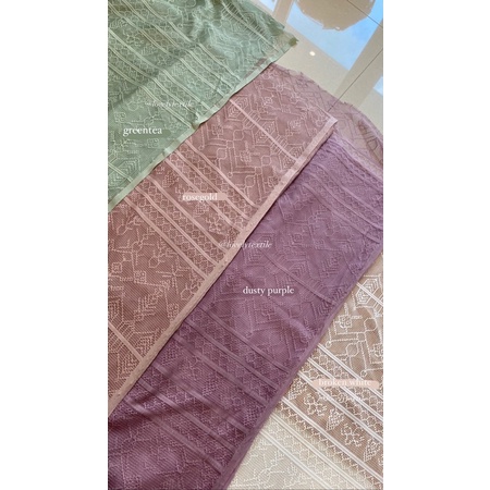 Kain Kebaya Brokat Kain Brokat Meteran Kain Brokat Motif Salur Ethnix