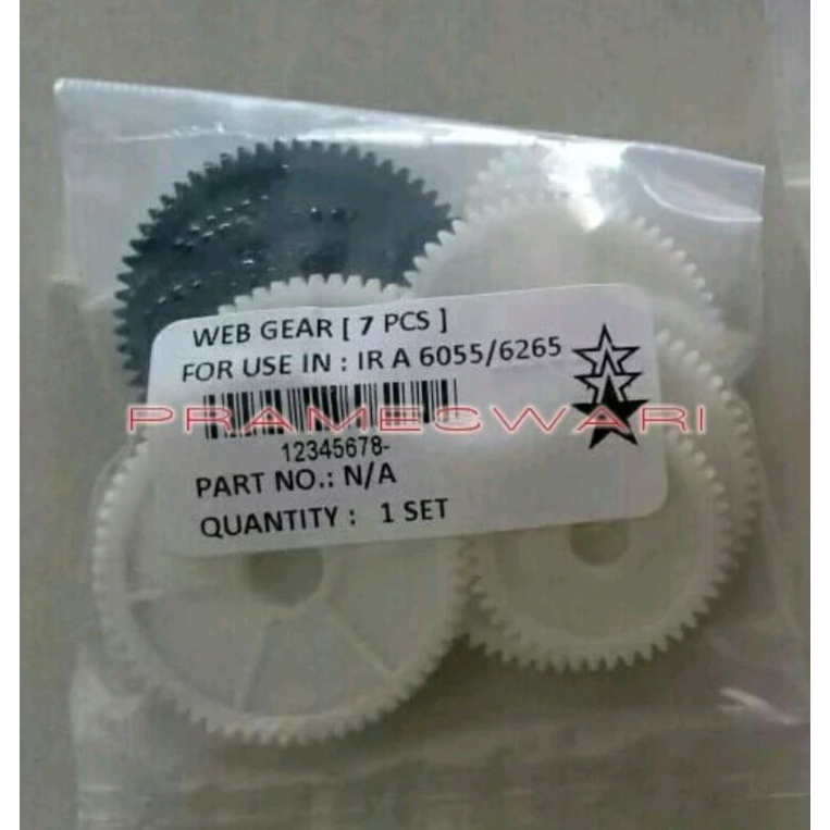 GEAR WEB SET IR ADVANCE IRA 6055 / 6075 / 6255 / 6275