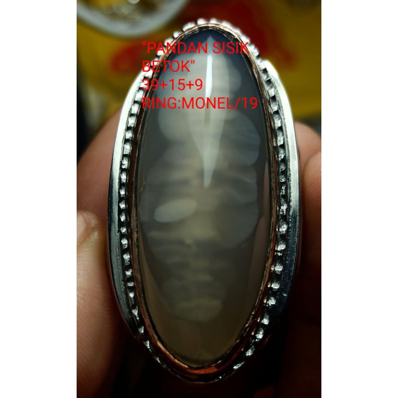 BATU AKIK PANDAN NANAS SISIK BETOK