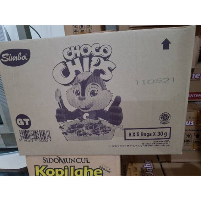 

Simba Choco Chips Dus per Karton