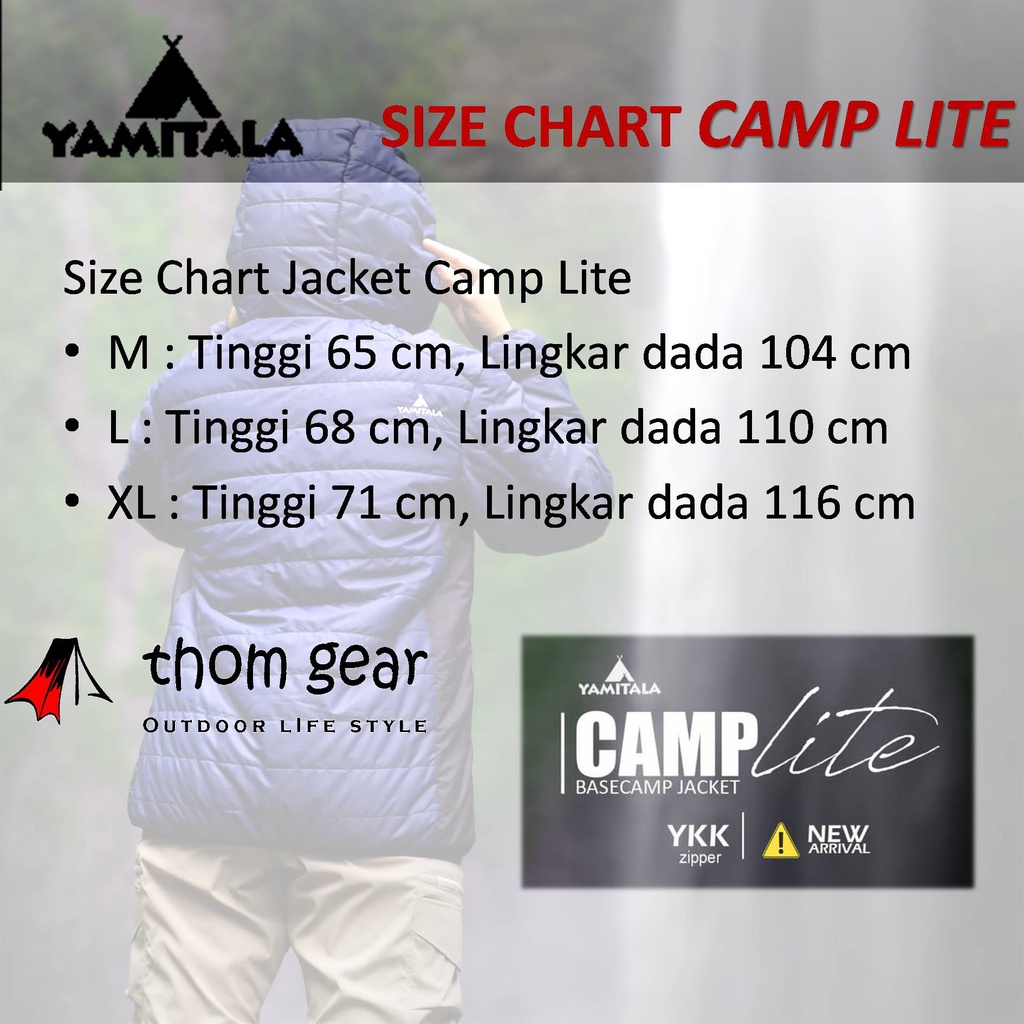 Jacket Gunung Yamitala Camp Lite Thomgear Paiton Probolinggo