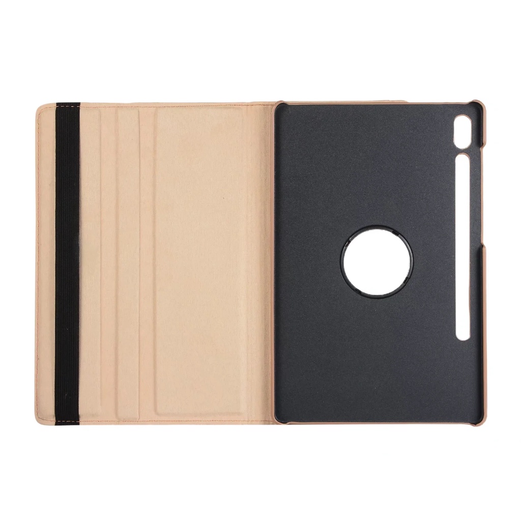 Casing Flip Samsung Galaxy Tab S7 FE S8 Plus S8 + S7 + 12.4 &quot;SM-X800 SM-X806 SM-T730 SM-T733 SM-T736B SM-T970 360 Derajat SM-T6° Case Bahan Kulit Dengan Stand Rotasi
