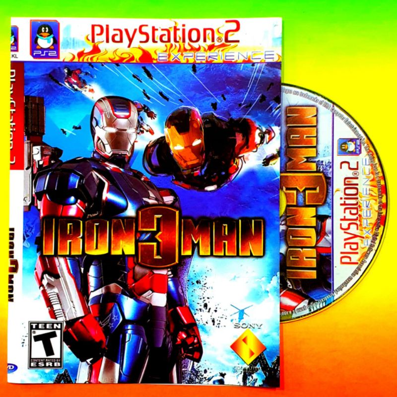 Kaset Game playstation 2 IRON Man 3 Terbaru