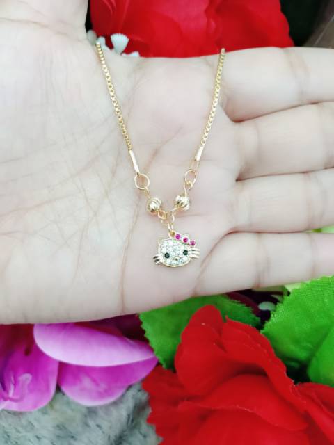 Kalung hellokitty anak