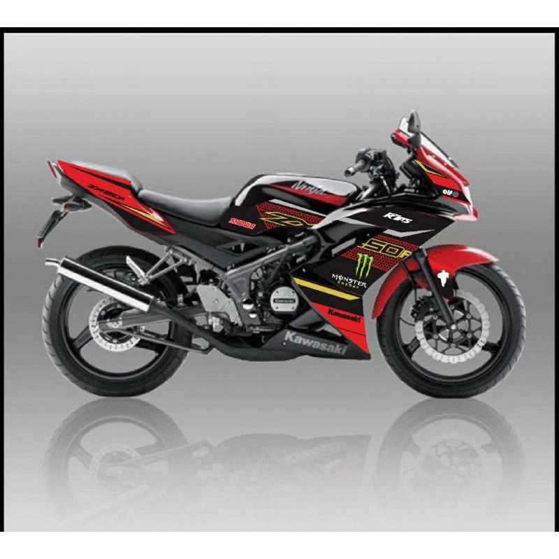 striping ninja ZX RR se variasi / stiker motor ninja RR new / striping ninja RR new / variasi ninja