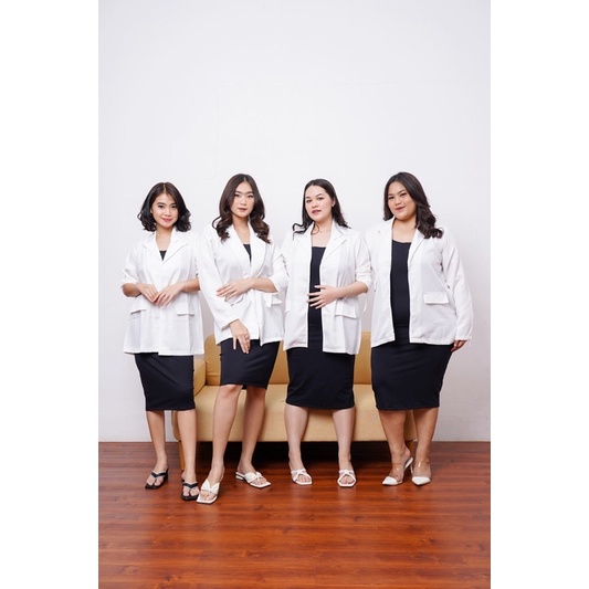 M-XXL Pepito Formal Blazer Atasan Wanita Top