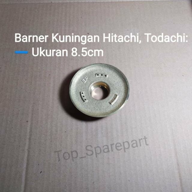 Kuningan Kompor Gas Hitachi dan Todachi 8.5cm