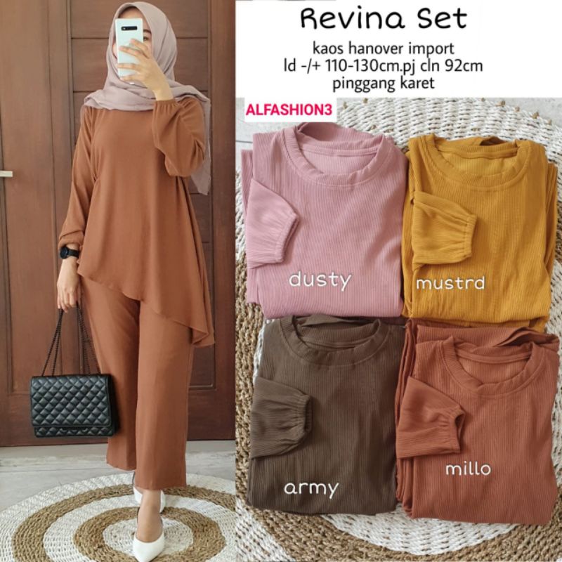 REVINA SET ORIGINAL PRODUK BY ALFASHION