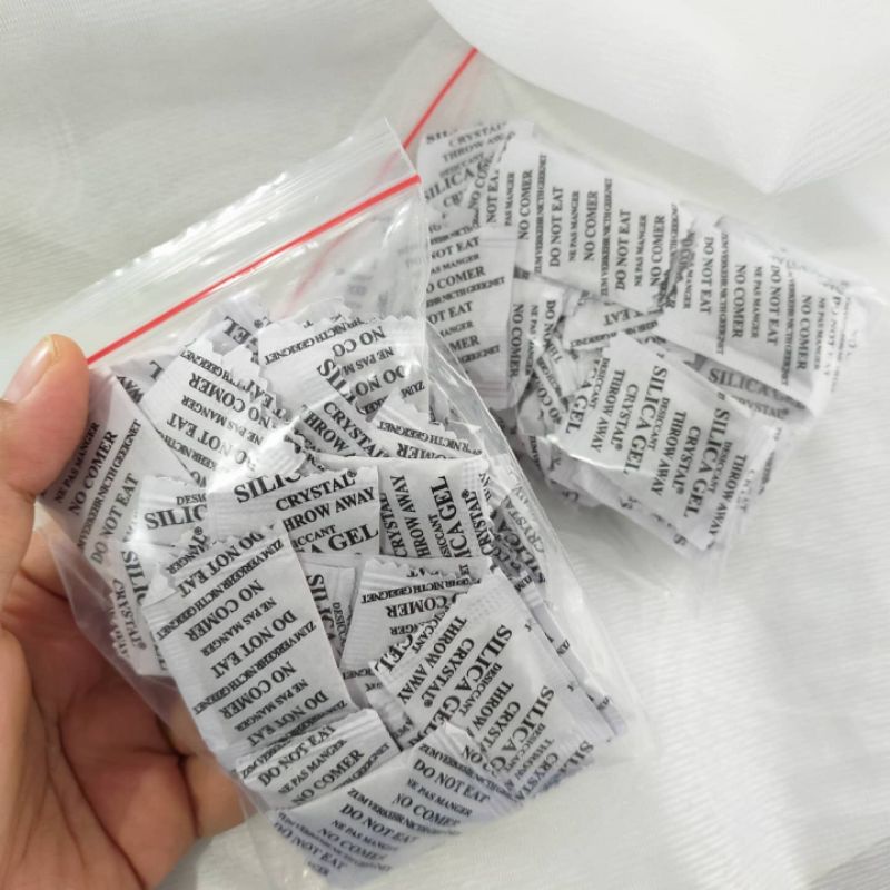 Silica Gel Anti Bau Isi 100 pcs