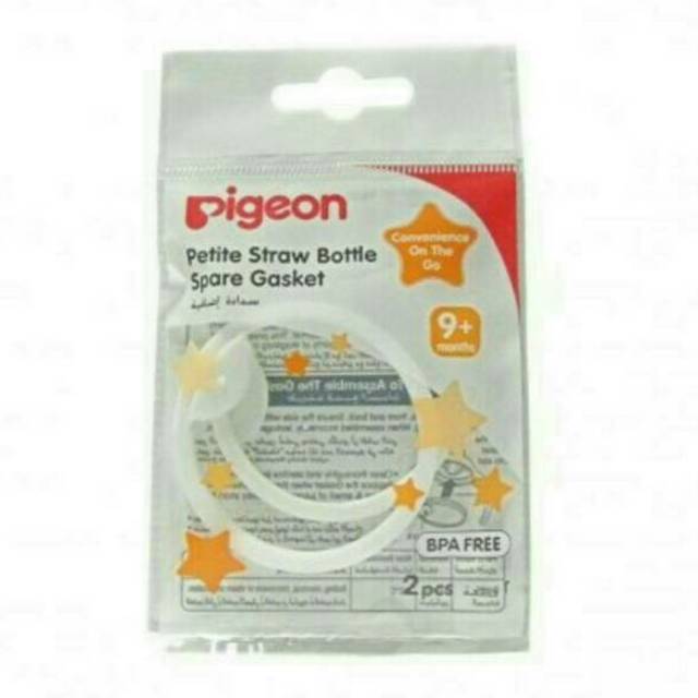 Petite Straw Bottle Spare Gasket Sparepart Botol Minum Pigeon Petite karet botol