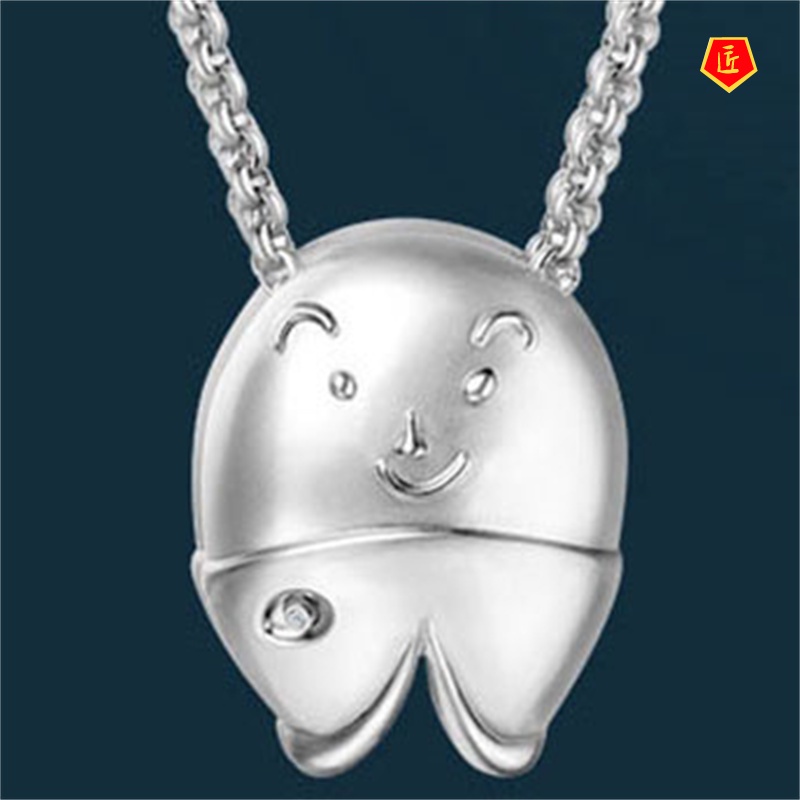 [Ready Stock]Cute Fish Couple Necklace Birthday Gift Creative