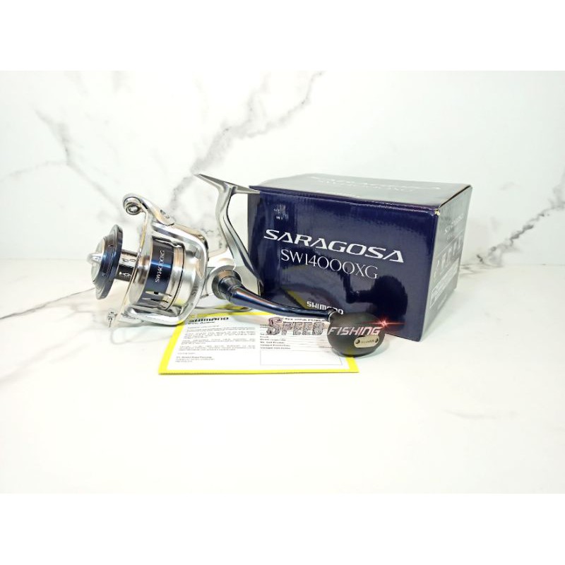 Reel Saragosa 2020 SW New Shimano Saragosa Garansi Resmi 5000 XG 6000 HG 8000 PG 10000 14000 20000