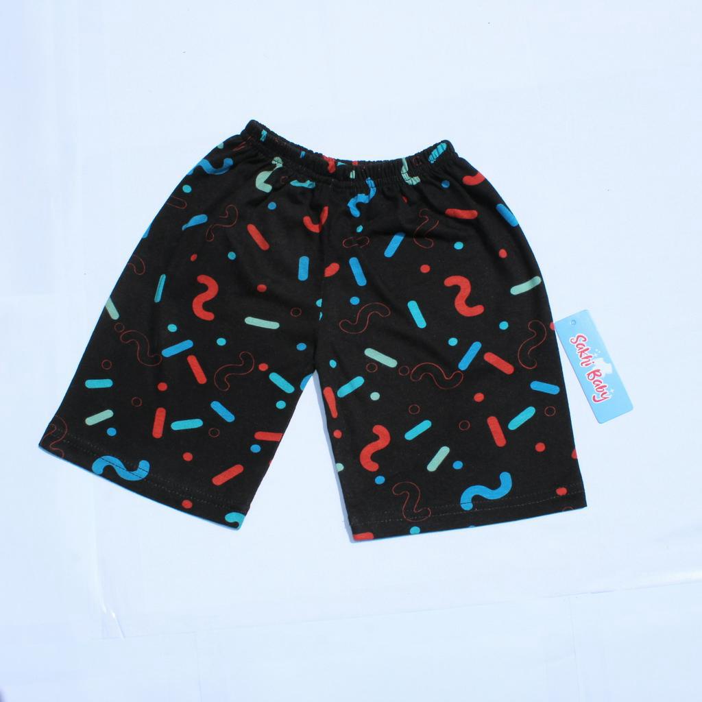 Stelan Kaos Pendek Anak Unisex Umur 0 3 6 9 12 Bulan Model Terbaru Murah