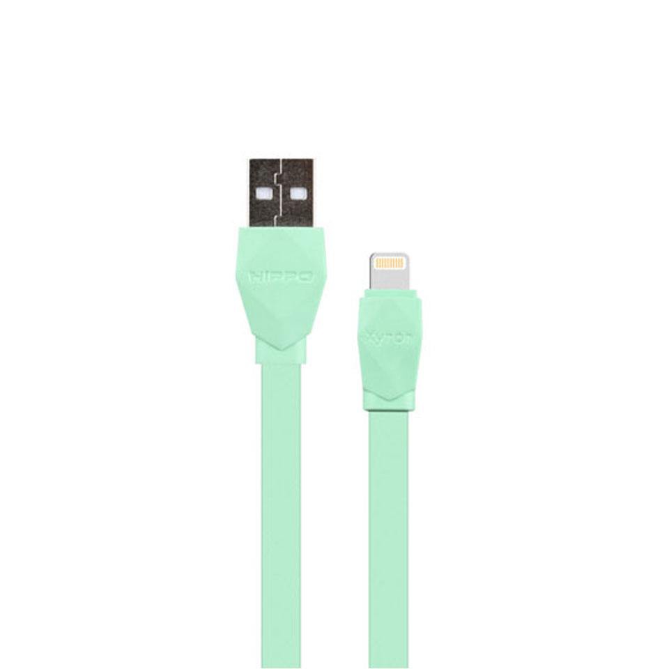 Kabel Data Hippo Xyron Lightning 200 Cm Original For Apple Iphone 5 6 7 8 X XS Plus Ipad Mini 2 3