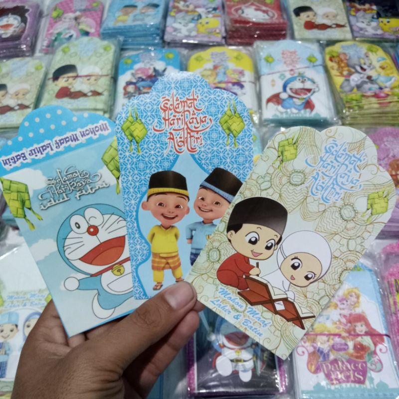 AMPLOP LEBARAN / ANGPAU KARAKTER / AMPLOP / AMPLOP KARAKTER