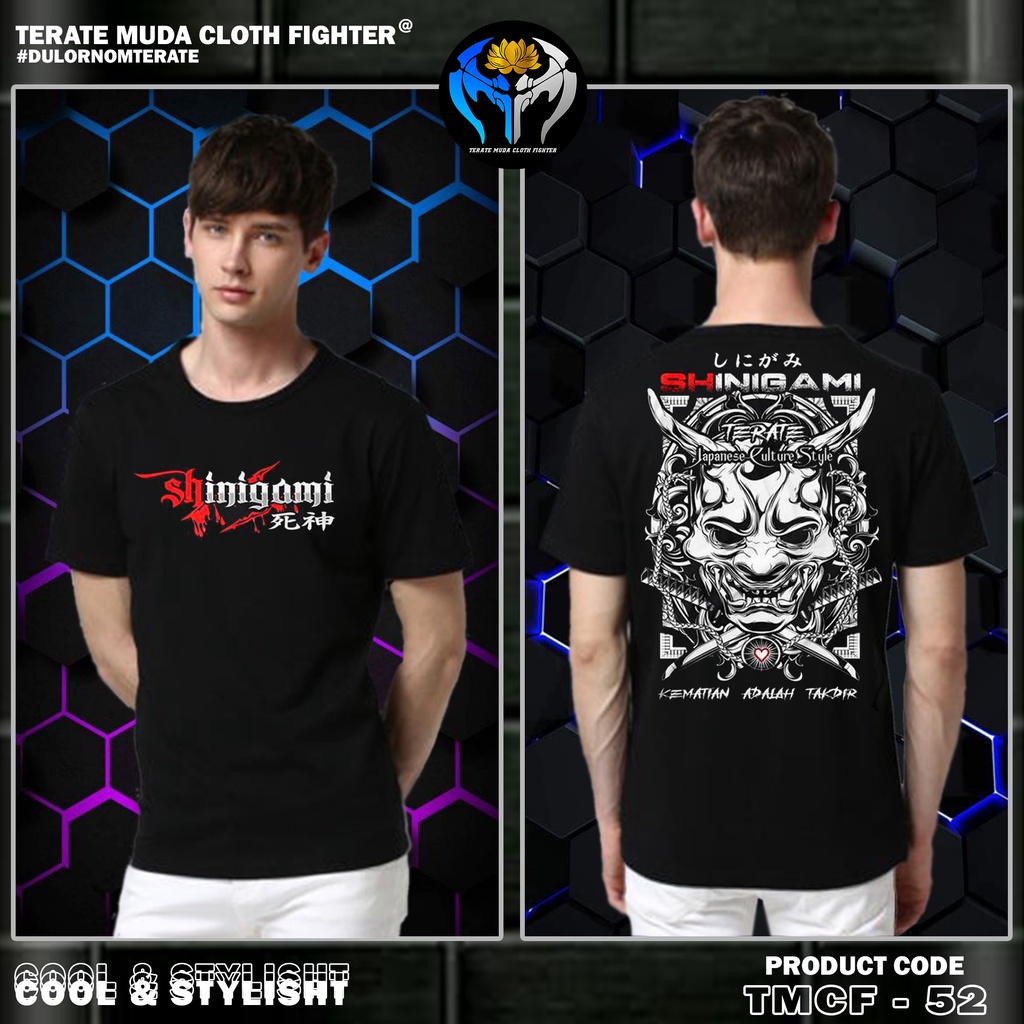 KAOS DISTRO PSHT - SHIGAMI JAPANESE STYLE OF MYTHOLOGY (BISA COD) KODE TMCF - 52