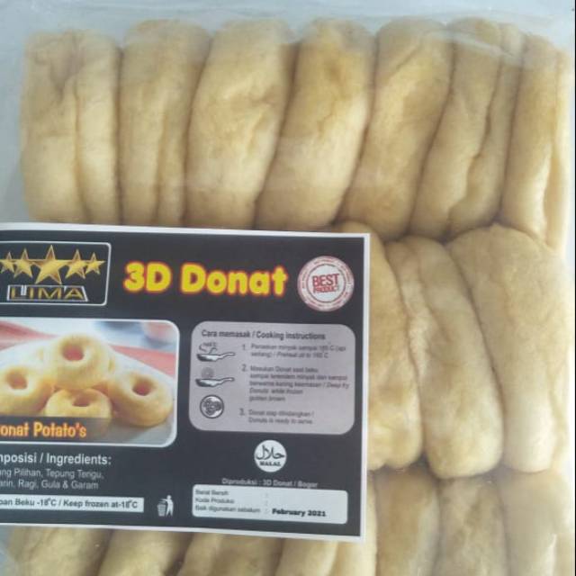 

3D donat 250gr