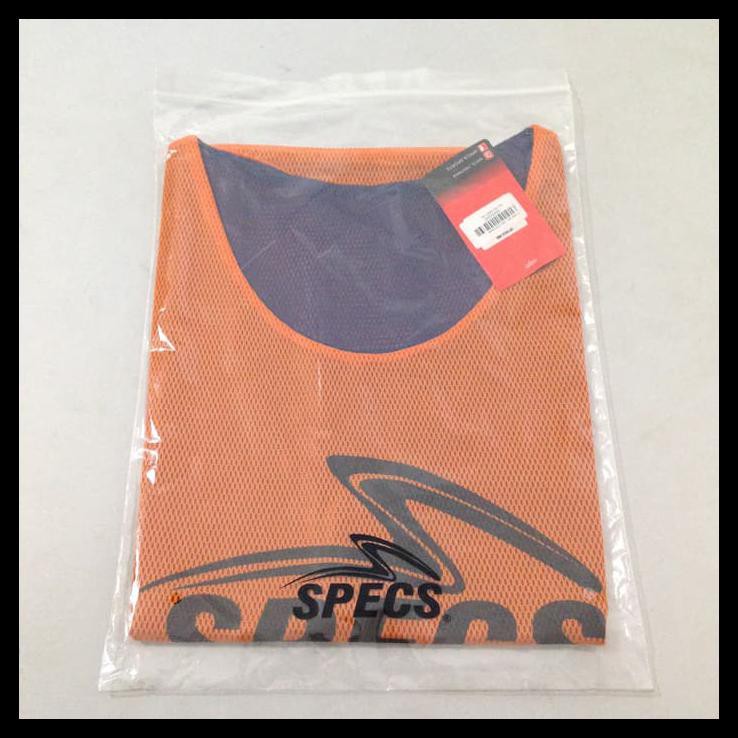 Resseler Open Rompi Futsal/Bola Specs Optimus Bibs Orange Navy 902522 Original Bnwt