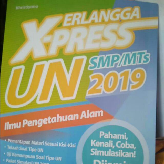 Xpress Un Smp 2019 Ipa Bonus Kunci Jawaban Penerbit Erlangga Kurikulum 13 Revisi Terbaru Shopee Indonesia