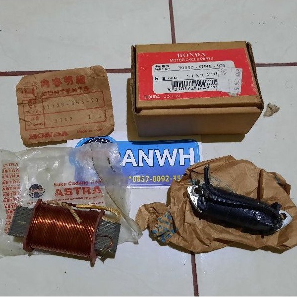 Spul Lampu Pengapian Honda Win Astrea Prima Astrea Star