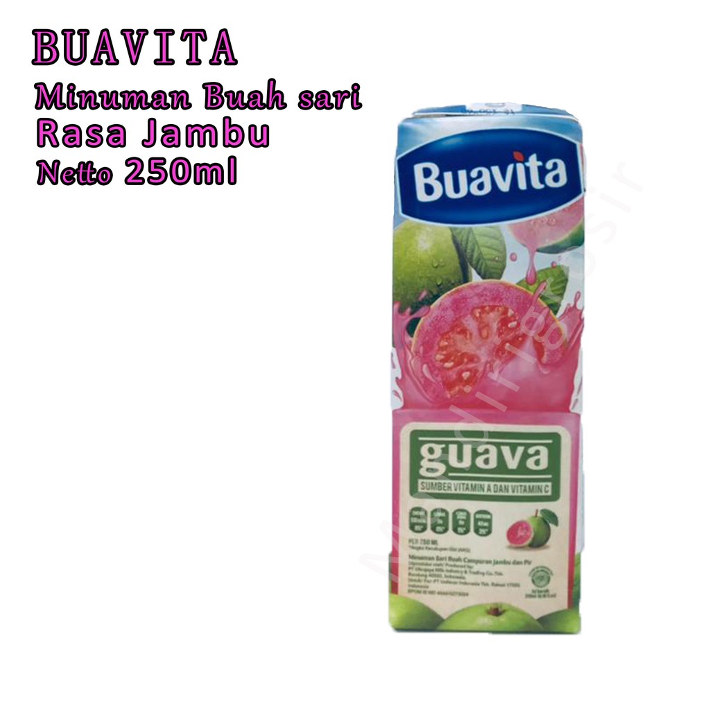 Minuman Sari Buah * Buavita * Jambu * 250ml