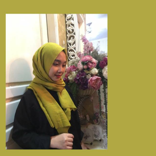 PASHMINA VOAL ZAFRON PREMIUM Laser Cut