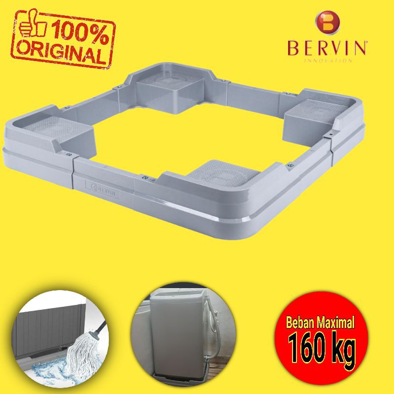 BERVIN KAKI MESIN CUCI TOP LOADING DAN TWIN TUB / DUDUKAN MESIN CUCI TOP LOADING DAN DUA TABUNG