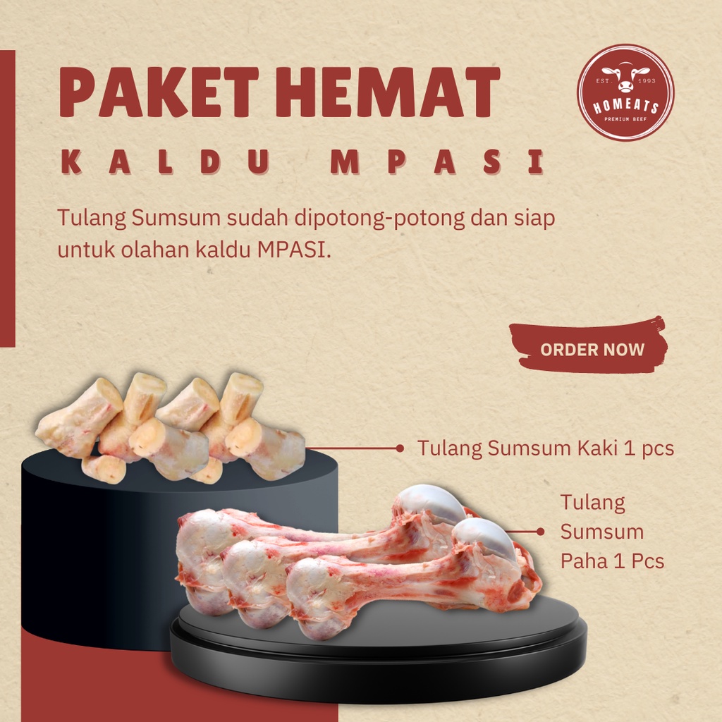 

Paket Hemat - Kaldu MPASI dan Bakso