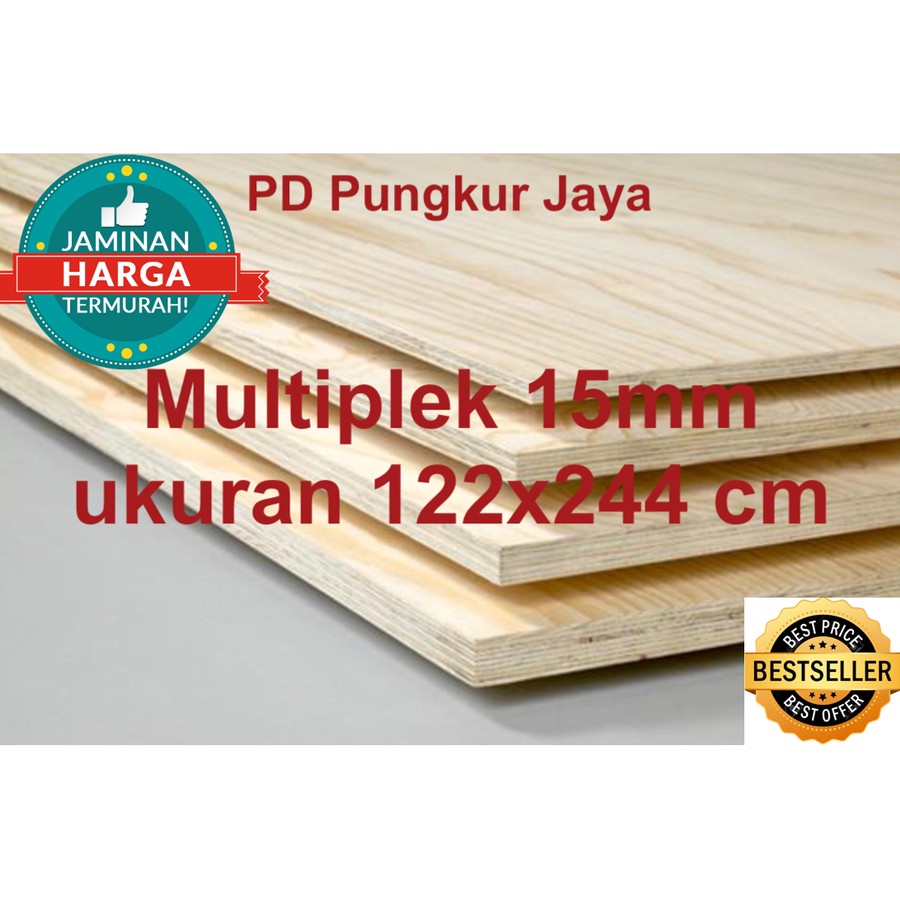 TRIPLEK/MULTIPLEK 15MM JENIS ALBASIA