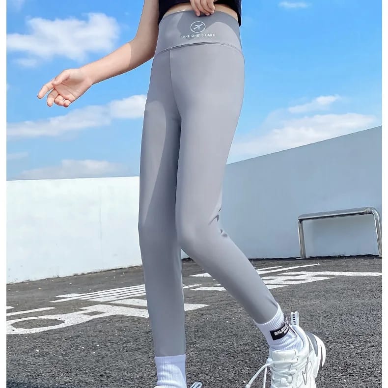 CHLOE LEGGING SWEAT PANTS CELANA GYMNASTIC ANAK REMAJA CEWEK KOREA IMPORT