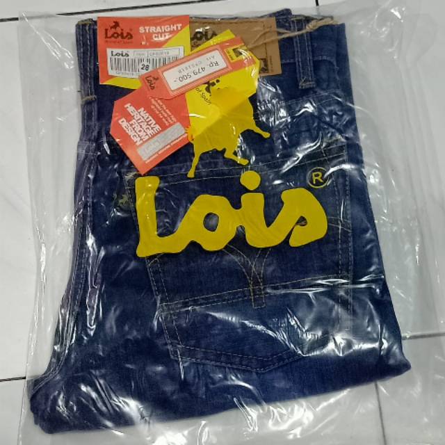 Celana jeans Lois biru dongker