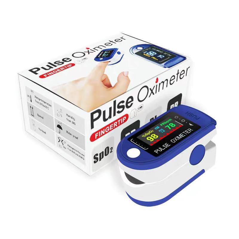 Fingertip Pulse Oxymeter Oximeter SPO2 LCD Full Colour LK88