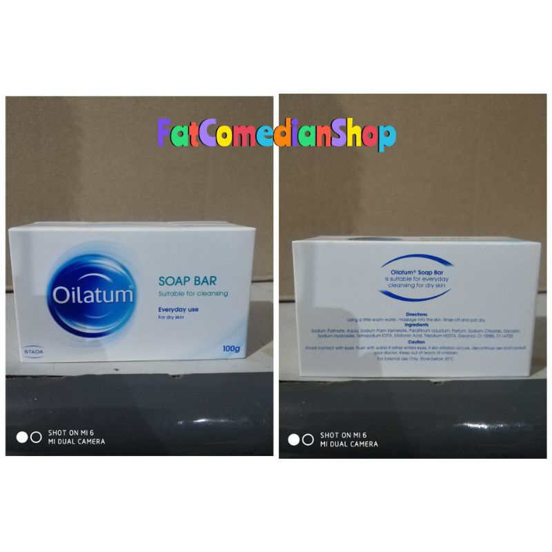 Oilatum Soap Bar for Dry and Sensitive Skin 100g