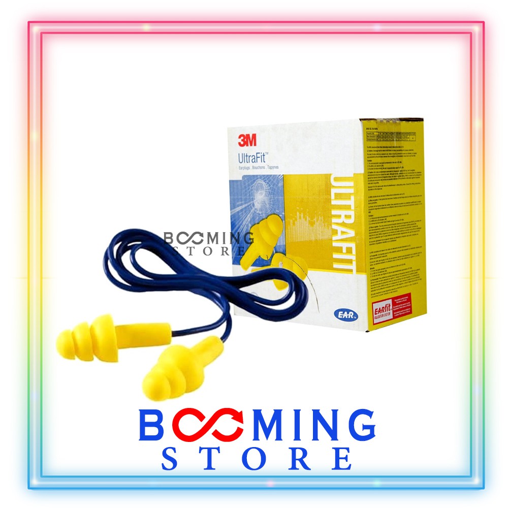 Pelindung Telinga -4004 EAR Ultrafit Corded Earplugs