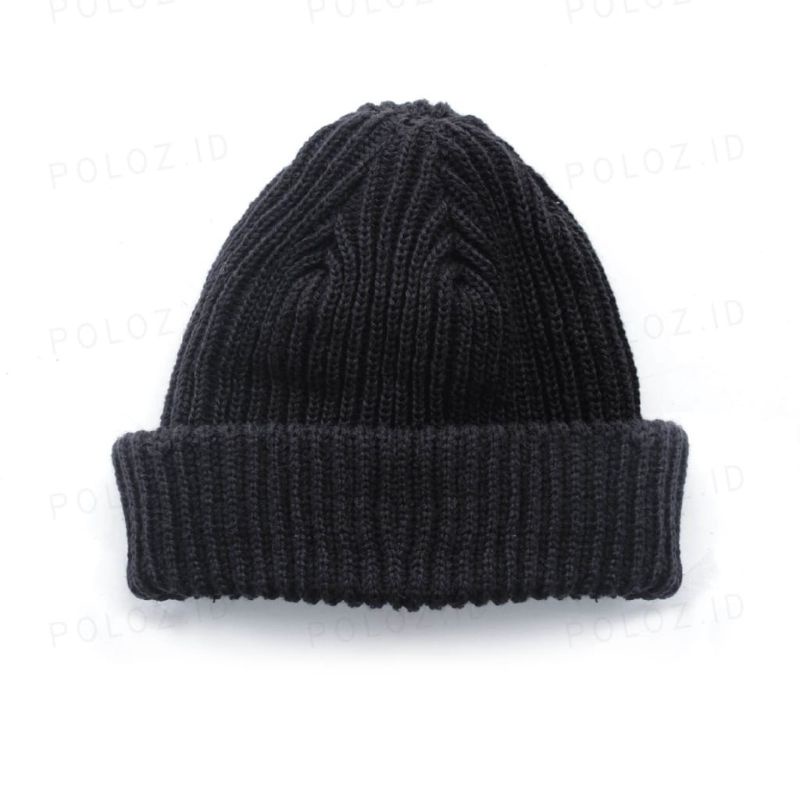 TERLARIS Topi Kupluk Rajut Beanie Hat Short Pria Wanita Dewasa Premium Distro Quality