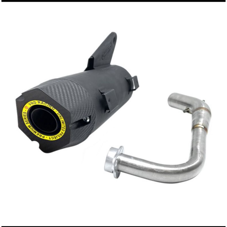 KNALPOT VND AK 777 YAMAHA MIO SOUL/ MIO SPORTY/ MIO SMILE/ FINO CARBU - VND RACING