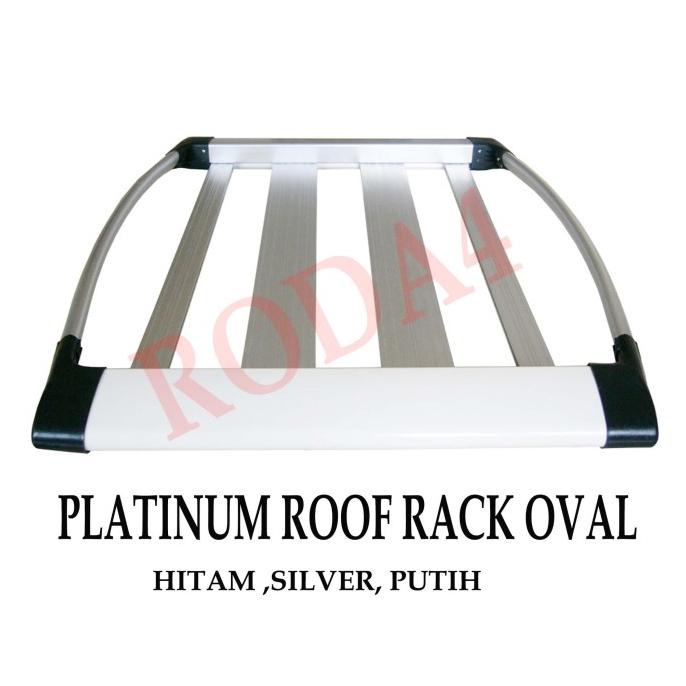 Platinum Roof Rack - Rak Mobil Atas Platinum Oval Universal