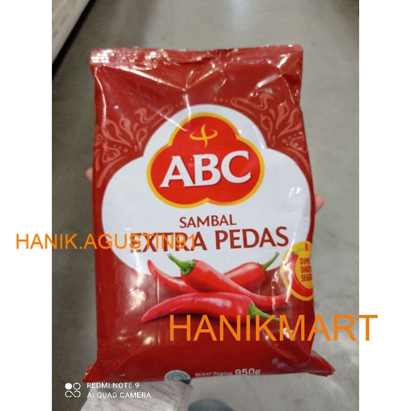 

ABC Sambal Extra Pedas 950 g HM91