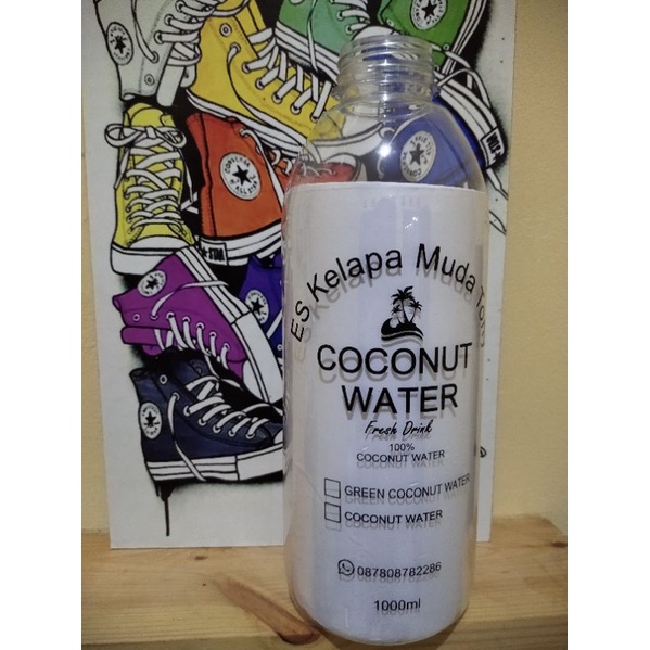 botol kale 1 liter + sablon