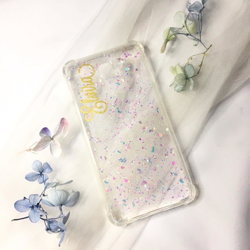 

Calligraphy Glitter Case BY LILACBYBEL