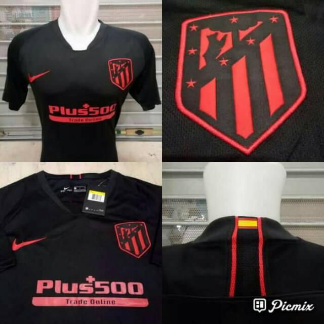 Jersey Grade Ori ATM Away 2019-2020 Baju Kaos Bola Futsal Murah Langka Medioker Liga Spanyol
