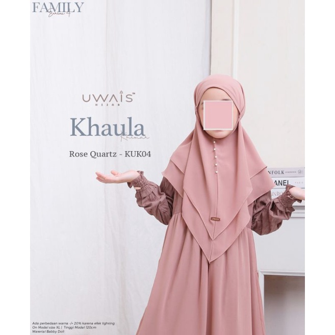 Khaula khimar kids by uwais hijab