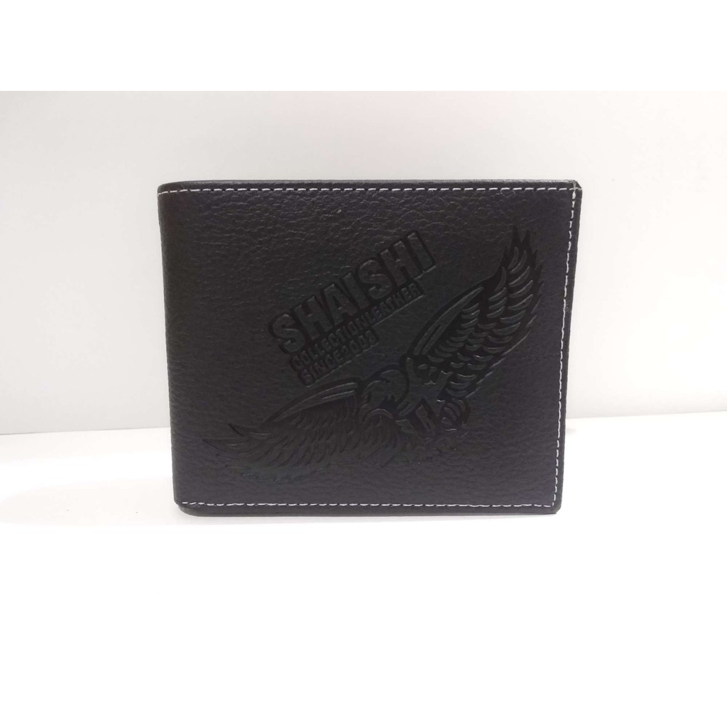 Dompet Pria Hitam Murah Kulit Sintetis