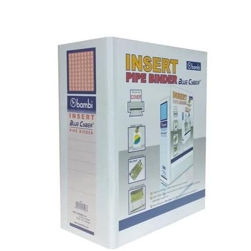 

Office & Stationery | Document Organizer | Insert Pipe Binder Bambi 1175M - Lebar 75 Mm (Original) | Best Seller